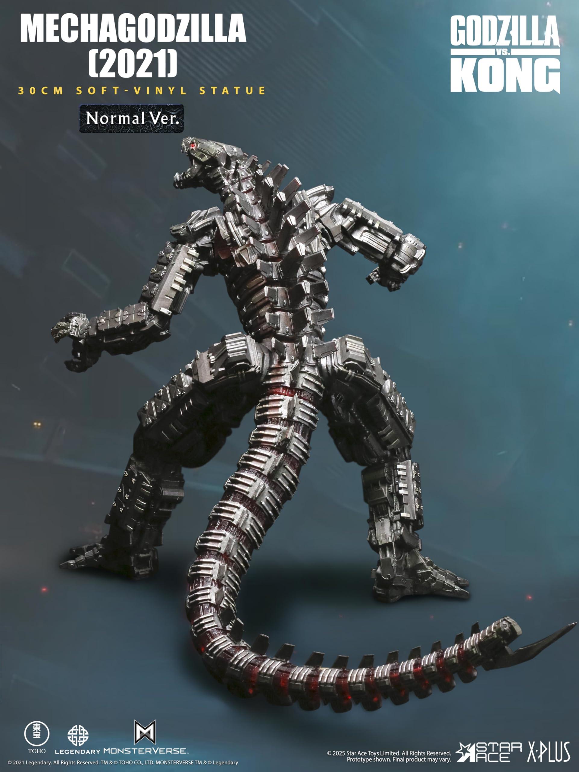 Godzilla vs. Kong (2021): Mechagodzilla Soft Vinyl Figure, Figures